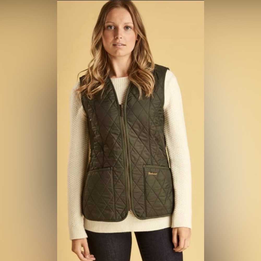 Barbour Women’s Betty Fleece Lined Vest- Size 6